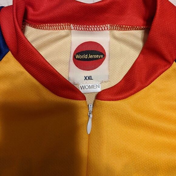 World Jerseys Rosario Ensenada Anniversary Cycling Top Athletic Full Zip XXL - Picture 4 of 6